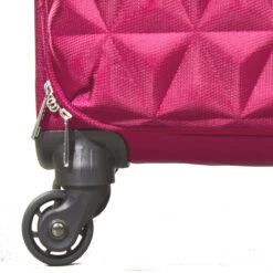 Rock Jewel 4 Wheel Medium Suitcase - 70cm 38 Rock Jewel 4 Wheel Medium Suitcase - 70cm -Travel Storage Four Wheel Suitcase Jewel Pink TR 0207 PI 26639.1673947711