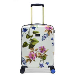 Joules Hard Side 4 Wheel Cabin Suitcase - 54cm 29 Joules Hard Side 4 Wheel Cabin Suitcase - 54cm -Travel Storage JLH0103 106 Joules Cabin Case Spring Wood Botanical 1 76894.1691572858