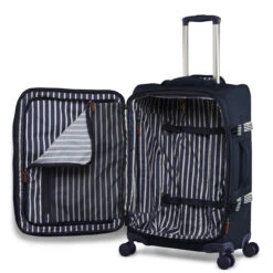 Joules Coast 4 Wheel Medium Suitcase - 66cm -Travel Storage JLS5002 002 Medium Trolley Case 4W French Navy 3 05714.1695122797