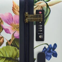 Joules Hard Side 4 Wheel Cabin Suitcase - 54cm 35 Joules Hard Side 4 Wheel Cabin Suitcase - 54cm -Travel Storage Joules Spring Wood Botanical TSA Lock Copy 30199.1691572858