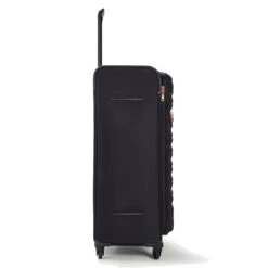 Rock Jewel 4 Wheel Large Suitcase - 80cm -Travel Storage Large Suitcase Jewel Black TR 0207 BL 3 02352.1673948296