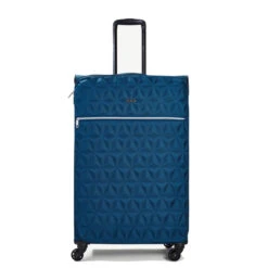 Rock Jewel 4 Wheel Large Suitcase - 80cm -Travel Storage Large Suitcase Jewel Blue TR 0207 BU 03117.1673948300