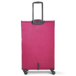 Rock Jewel 4 Wheel Large Suitcase - 80cm -Travel Storage Large Suitcase Jewel Pink TR 0207 PI 3 48608.1673948299