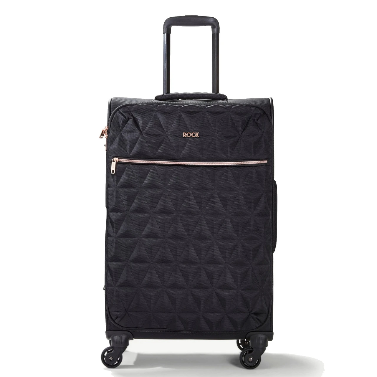 Rock Jewel 4 Wheel Medium Suitcase - 70cm 1 Rock Jewel 4 Wheel Medium Suitcase - 70cm