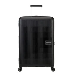 American Tourister Aerostep Expandable Large Suitcase - 77cm 26 American Tourister Aerostep Expandable Large Suitcase - 77cm -Travel Storage PROD COL 146821 1041 FRONT 32369.1673037430