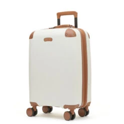 Rock Carnaby 4 Wheel Exp Cabin Suitcase - 56cm 26 Rock Carnaby 4 Wheel Exp Cabin Suitcase - 56cm -Travel Storage Rock Carnaby TR 0219 CRM S 3 43103.1660573751