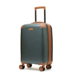 Rock Carnaby 4 Wheel Exp Cabin Suitcase - 56cm 31 Rock Carnaby 4 Wheel Exp Cabin Suitcase - 56cm -Travel Storage Rock Carnaby TR 0219 GRN S 3 98297.1660573752