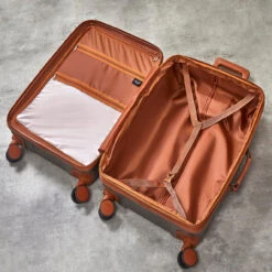 Rock Carnaby 4 Wheel Exp Cabin Suitcase - 56cm 37 Rock Carnaby 4 Wheel Exp Cabin Suitcase - 56cm -Travel Storage Rock Carnaby TR 0219 PLA Interior 65180.1660573766