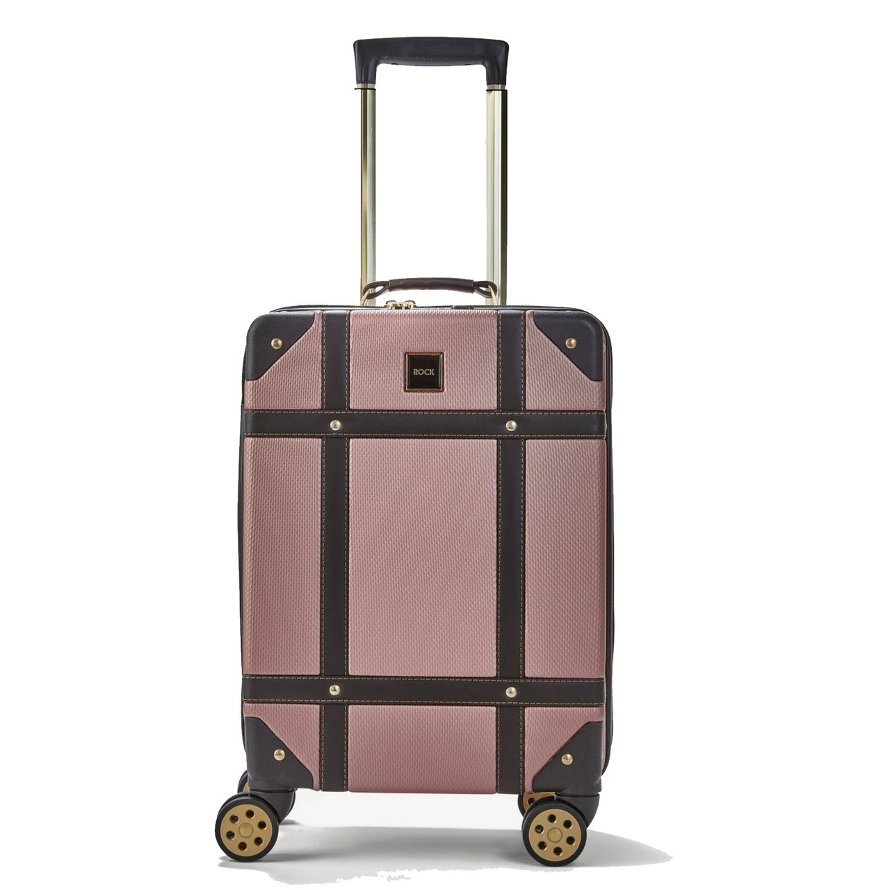 Rock Vintage 4 Wheel Cabin Suitcase - 54cm - Image 12