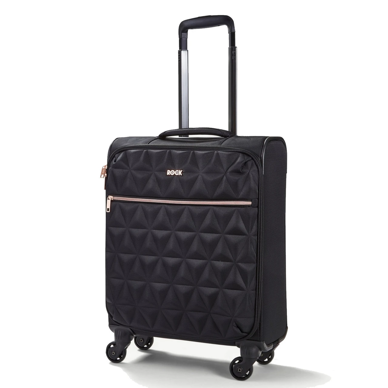 Rock Jewel 4 Wheel Cabin Suitcase - 55cm 2 Rock Jewel 4 Wheel Cabin Suitcase - 55cm - Image 2