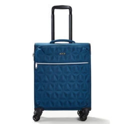 Rock Jewel 4 Wheel Cabin Suitcase - 55cm 27 Rock Jewel 4 Wheel Cabin Suitcase - 55cm -Travel Storage Small Cabin Suitcase Jewel Blue TR 0207 BU 2 13801.1673945942