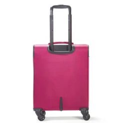 Rock Jewel 4 Wheel Cabin Suitcase - 55cm 35 Rock Jewel 4 Wheel Cabin Suitcase - 55cm -Travel Storage Small Cabin Suitcase Jewel Pink TR 0207 PI 2 03669.1673945941