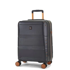 Rock Mayfair 4 Wheel Cabin Suitcase - 54cm 16 Rock Mayfair 4 Wheel Cabin Suitcase - 54cm -Travel Storage Small Suitcase Mayfair Charcoal TR 0238 Main 05942.1686734098