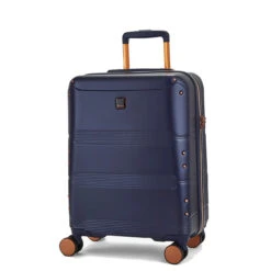 Rock Mayfair 4 Wheel Cabin Suitcase - 54cm 20 Rock Mayfair 4 Wheel Cabin Suitcase - 54cm -Travel Storage Small Suitcase Mayfair Navy TR 0238 Main 2 60156.1686734098