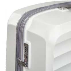 Rock Sunwave 4 Wheel Exp Cabin Suitcase - 54cm -Travel Storage TR 0212 WH Lock 17366.1661262765