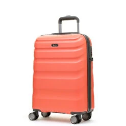 Rock Bali 4 Wheel Cabin Suitcase - 55cm -Travel Storage TR 0235 CRL S 2 51386.1661167230