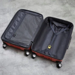 Rock Bali 4 Wheel Exp Medium Suitcase - 65cm -Travel Storage TR 0235 CRL Interior 92847.1661167976