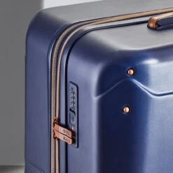 Rock Mayfair 4 Wheel Expandable Medium Suitcase - 65cm -Travel Storage TSA Lock Mayfair Navy TR 0238 99222.1686734105.1280.1280 62593.1686734553