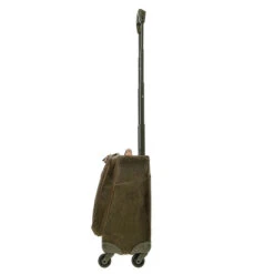 Bric's Life 4 Wheel Pilot Trolley Cabin Case - 43cm -Travel Storage brics blf05260 olive 3 07022.1650938091