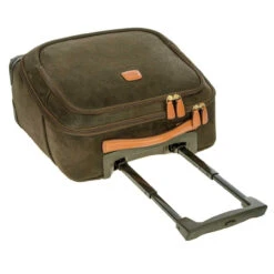 Bric's Life 4 Wheel Pilot Trolley Cabin Case - 43cm -Travel Storage brics blf05260 olive 6 67982.1650938090