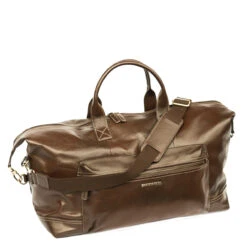 Enzo Design Weekender Holdall -Travel Storage ezd 20brown 4 72767.1650944478