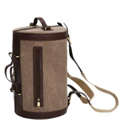 Felda Canvas Barrel Backpack/Travel Bag 19 Felda Canvas Barrel Backpack/Travel Bag -Travel Storage i500 6 01581.1683816419