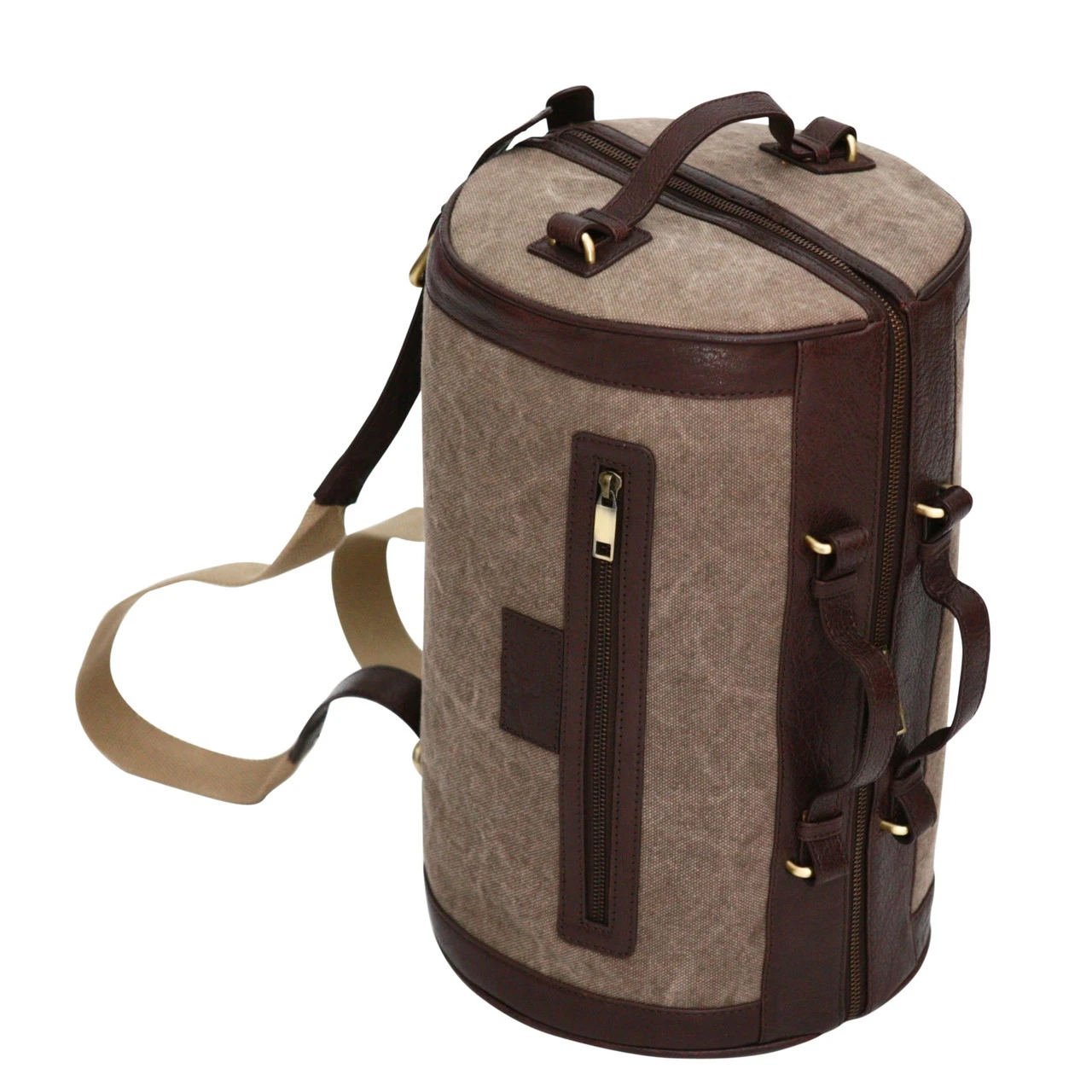 Felda Canvas Barrel Backpack/Travel Bag 11 Felda Canvas Barrel Backpack/Travel Bag - Image 11