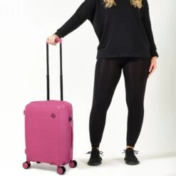 IT Luggage Spontaneous - Cabin (Azalea Pink) -Travel Storage it Luggage MAR23 04 V2 PINK NO POCKET