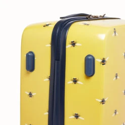 Joules Hard Side 4 Wheel Cabin Suitcase - 54cm 27 Joules Hard Side 4 Wheel Cabin Suitcase - 54cm -Travel Storage jlh0102 101 joules botanical bee medium case feet 1 77161.1691572858