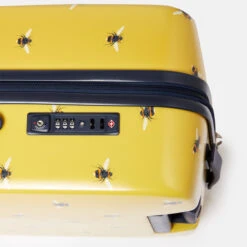 Joules Hard Side 4 Wheel Cabin Suitcase - 54cm 25 Joules Hard Side 4 Wheel Cabin Suitcase - 54cm -Travel Storage jlh0103 101 joules botanical bee cabin case tsalock 1 32317.1691572858