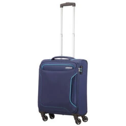 American Tourister Holiday Heat 4 Wheel Cabin Suitcase - 55cm -Travel Storage prod col 106794 1596 wheel handle full 1 79450.1665051243