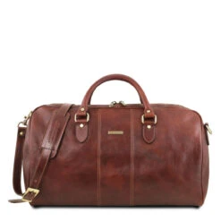 Tuscany Leather Lisbona Large Duffle - 55cm -Travel Storage tl lisbon tl141657 13 60901.1659360281