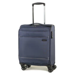Rock Deluxe-Lite 4 Wheel Cabin Suitcase - 55cm -Travel Storage tr 0161 na s 19492.1660041596
