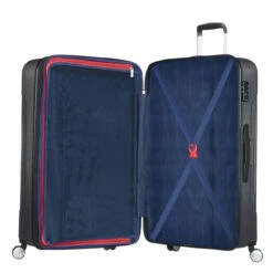 American Tourister Tracklite 4 Wheel Expandable Suitcase - 78cm -Travel Storage tracklite interior 2 76747.1669370186
